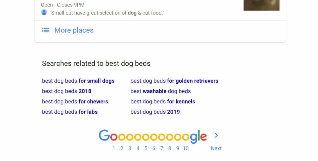 Google Related Search