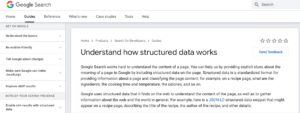 Structured Data In Rich Snippets