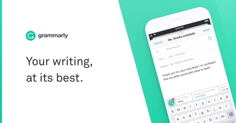 Grammarly Website Home Page